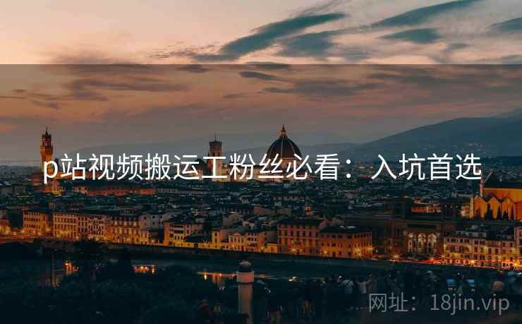 p站视频搬运工粉丝必看：入坑首选